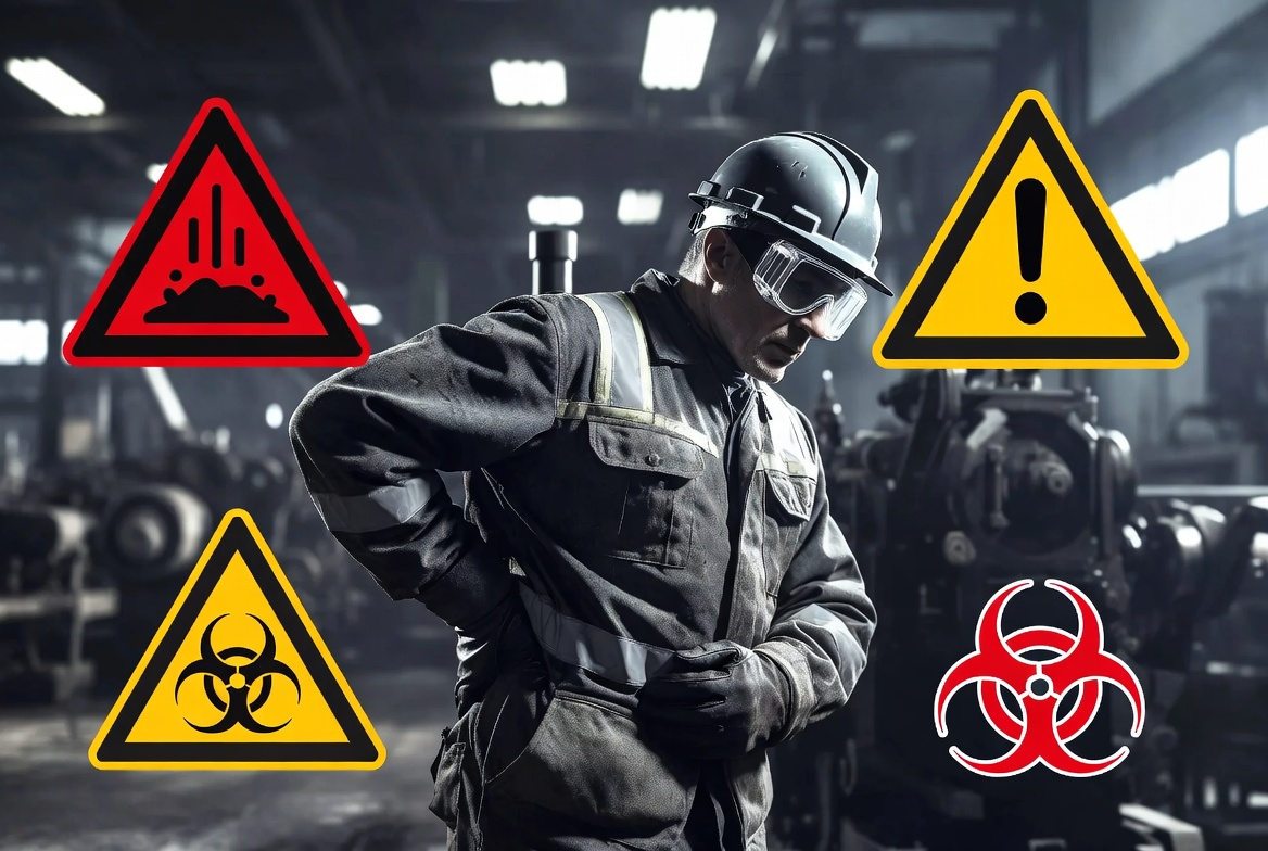 A worker on the job covered by workers' compensation